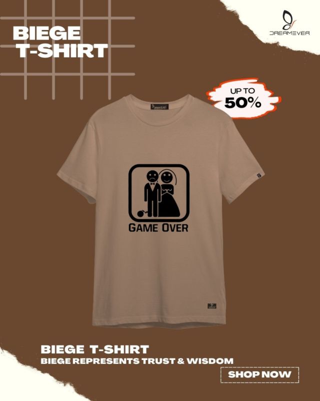 Game over Black T-Shirt for Men